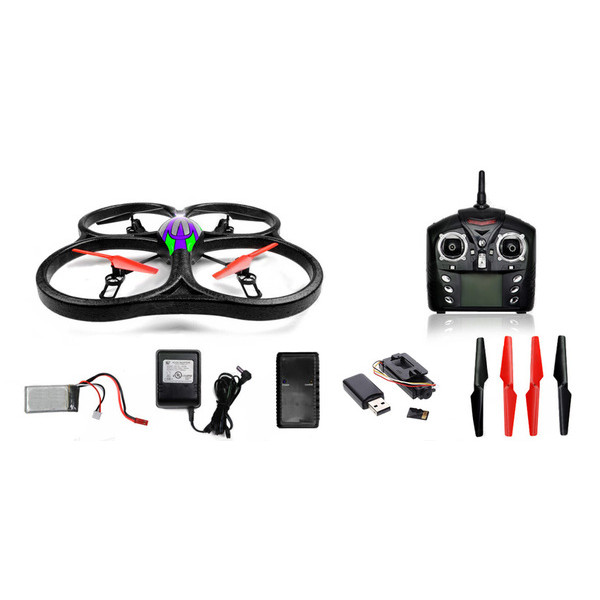 Квадрокоптер великий р/в 2.4GHz WL Toys V333 Cyclone 2 з камерою
